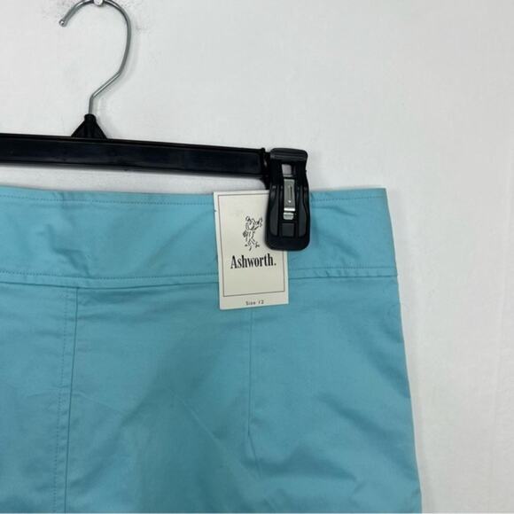 NWT Ashworth Activewear Golf Tennis Skort Blue Size 12 - Picture 8 of 12